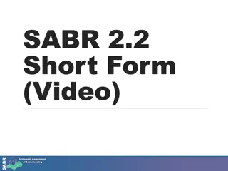 Understanding SABR Tool for Classroom Quality Assessment