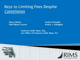 Strategies to Limit Fees Despite Legal Challenges