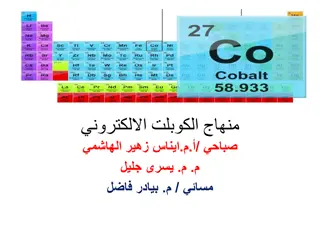 Detecting Cobalt(II) Ion Reactions in Solutions