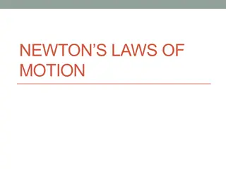 Newton's Laws of Motion