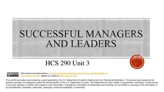 Essential Concepts in Leadership and Authority in Healthcare