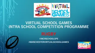 Rugby Intra-School Competition Programme for Manchester Virtual School Games