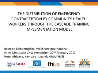 Enhancing Emergency Contraception Distribution via Community Health Workers