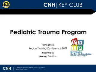 Pediatric Trauma Program Training Event 2019 Overview