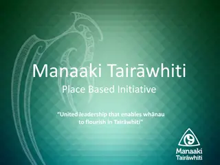 Manaaki Tairwhiti Place-Based Initiative Overview