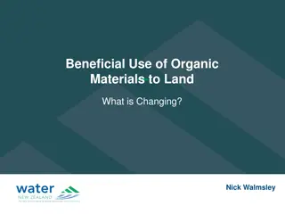 The Changing Landscape of Organic Materials Management