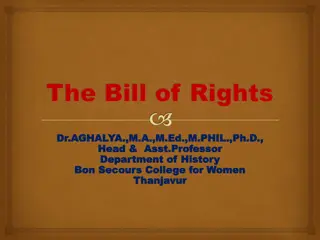 The English Bill of Rights: Definition and Impact