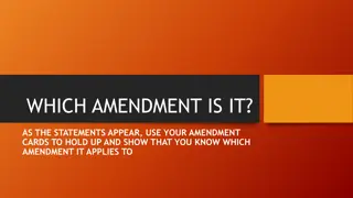 Identifying U.S. Constitutional Amendments