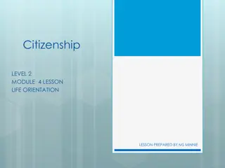 Citizenship Rights in South Africa