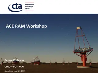 ACE RAM Workshop - Barcelona 2019: Reliability and Maintenance Concepts