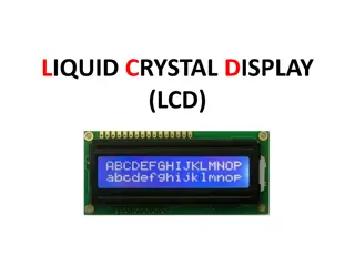 All About Liquid Crystal Display (LCD) Technology