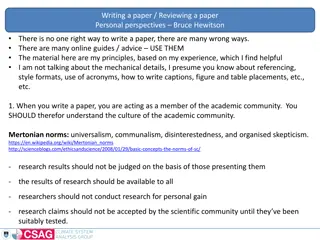 Effective Strategies for Writing Academic Papers