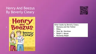 Henry and Beezus by Beverly Cleary - Book Summary