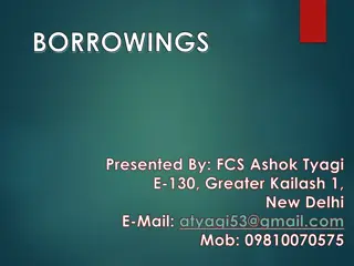 Borrowing Powers of Companies under Companies Act, 2013