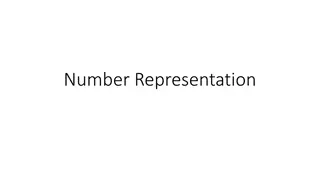 Number Representation and Conversion