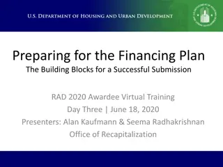 Key Strategies for RAD 2020 Financing Plan Success