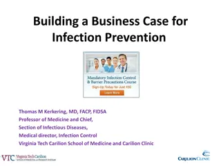 Building a Business Case for Infection Prevention in Healthcare