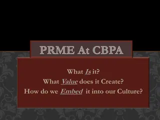 Embracing Responsible Management Education at CBPA through PRME Initiative