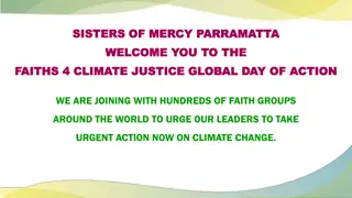 Faiths for Climate Justice Global Day of Action