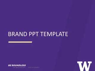 University of Washington Brand PowerPoint Template