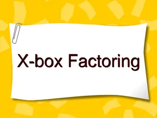 Mastering Quadratic Equations with the X-Box Factoring Method