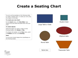 Interactive Seating Chart Creation Guide