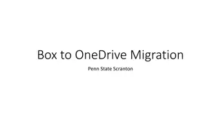 Box to OneDrive Migration Process Overview