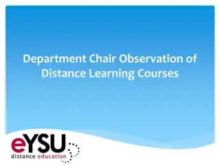 Observing Online Courses: Tips and Procedures