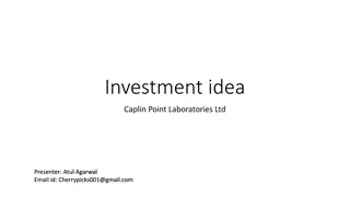 Investment Analysis of Caplin Point Laboratories Ltd