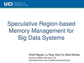 Speculative Region-based Memory Management for Big Data Systems