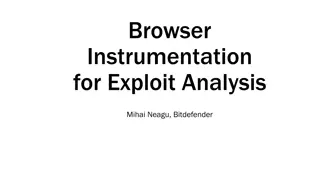 Insight into Browser Instrumentation for Exploit Analysis