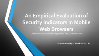 An Empirical Evaluation of Security Indicators in Mobile Web Browsers