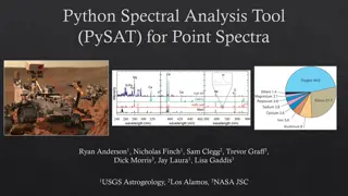 PySAT Point Spectra Tool: Spectral Analysis and Regression Software