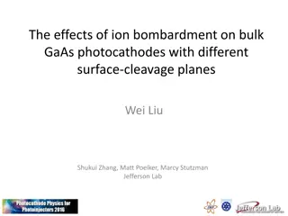 Ion Bombardment Effects on GaAs Photocathodes