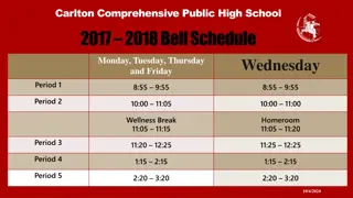 Carlton Comprehensive Public High School Announcement