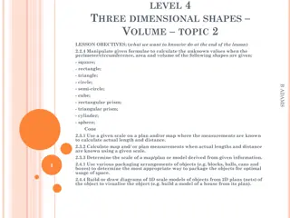 Mastering Volume and Scale Calculations for Three-Dimensional Shapes