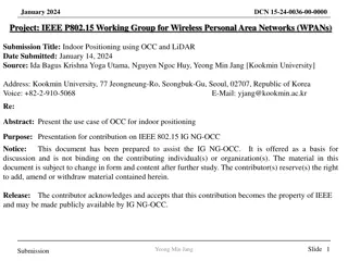 Indoor Positioning Using OCC and LiDAR for Enhanced Navigation