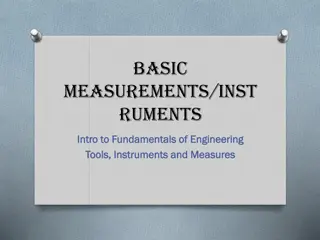 Basic Measurements and Units in Engineering Fundamentals