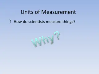 Understanding Measurement in Science