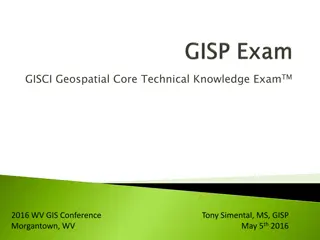 GISCI Geospatial Core Technical Knowledge Exam - Overview and FAQs