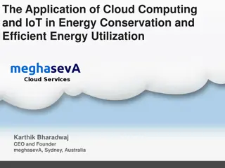 Revolutionizing Energy Conservation with Cloud Computing and IoT