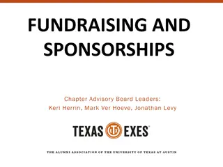 Effective Fundraising and Sponsorship Strategies for Chapter Advisory Boards