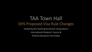 Proposed Visa Rule Changes Impacting International Students: Review and Analysis