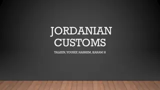 Jordanian Wedding Customs and Traditions