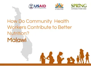 Community Health Workers' Role in Improving Nutrition in Malawi