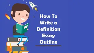 Mastering the Art of Definition Essays: Unraveling Complex Concepts