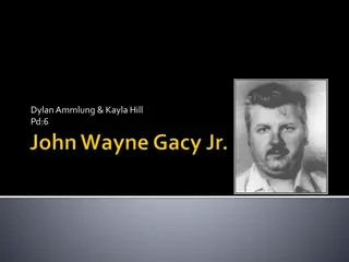 Disturbing Profile of Serial Killer John Wayne Gacy