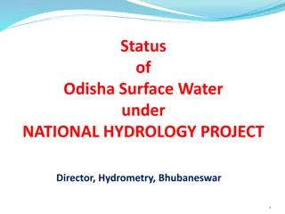 Overview of Odisha Surface Water under National Hydrology Project