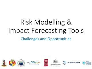 Challenges and Opportunities in Risk Modelling & Impact Forecasting Tools