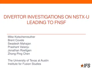 Advanced Divertor Investigations on NSTX-U Leading to FNSF